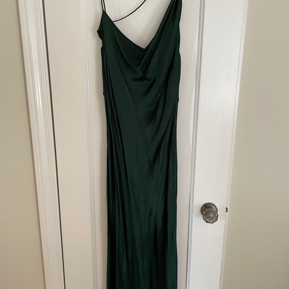 Bec + Bridge Silky Emerald Dress - Picture 2 of 4